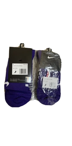 Nike NBA Authentics Socks Size XL Purple Cover