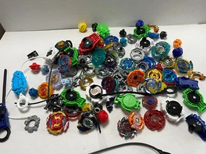 Takara Tomy Beyblade Huge Lot Parts Launchers - Picture 1 of 6