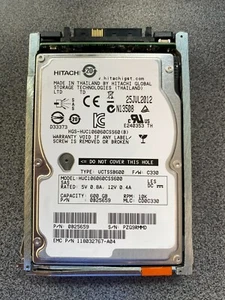 **STOCK** **NEW** EMC - 005049250 - 600GB 2.5in 10K SAS 6Gb HDD 25-disk - Photo 1/2