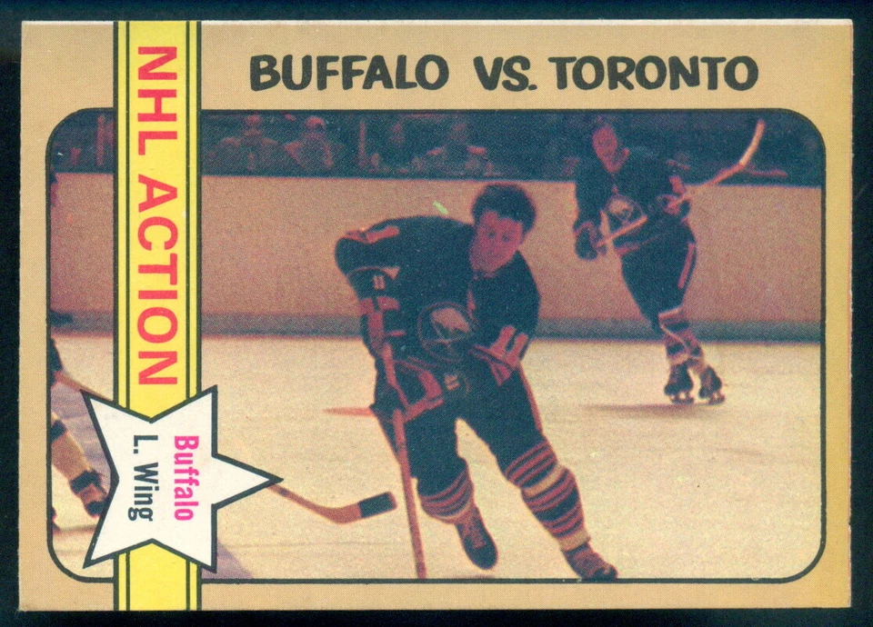 1972-73 OPC O PEE CHEE Hockey #182 RICK MARTIN NM NHL Action Buffalo Sabres Card - Image 1 of 1