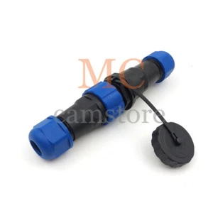 SD20 6Pin Circular Waterproof IP67 Connector Plug Socket,Aviation Plug Socket - Picture 1 of 3