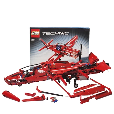 Lego Technic Jet Plane 9394 With Legos Assembly Instruction Manual 2012 - Image 1 of 4