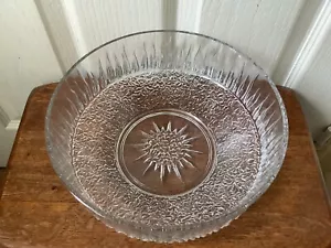 Vintage 1970's Ravenhead John Clappison “White Fire” Fruit/Trifle Bowl - Picture 1 of 2