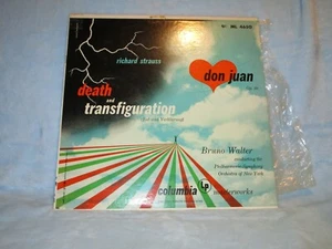 Strauss/Walter LP "Don Juan/Death & Transformation" 1953 Columbia ML4650 - Bild 1 von 2