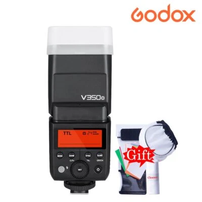 Godox V350O Camera Flash Speedlite TTL 2.4G HSS For Olympus GH4 GH5 E-M10 M10II - Image 1 of 4