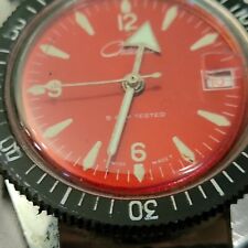 Chateau 1970’s Rare Vintage Swiss Diver's Watch - Just Serviced Works Great!