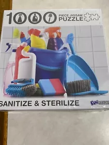 Funwares Desinfizieren & Sterilisieren Stay Quarantine Clean - 1000 Teile Puzzle - Bild 1 von 7