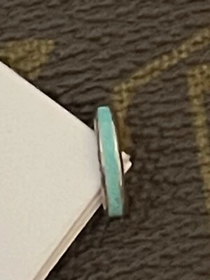 Tiffany & Co Oval Clasping Link Extender Blue Enamel & Silver 925 New. Retired. - Image 1 of 4