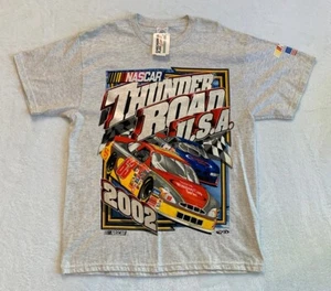 Camiseta De Colección 2002 Nascar Thunder Road EE. UU. Para Hombre Talla Grande Calendario Nueva Con Etiquetas Carreras CFS - Imagen 1 de 12
