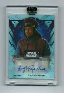 2022 Star Wars Signature Series autografo A-HQ Hugh Quarshie 50/50 - Foto 1 di 1