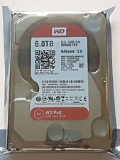 6 TB SATA Western Digital WD60EFRX-68TGBN1 5400rpm 64MB HDD 3.5 Festplatte Neu