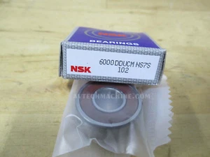 6000DDU NSK Cuscinetto a sfera scanalato profondo 10x26x8 mm - Foto 1 di 1