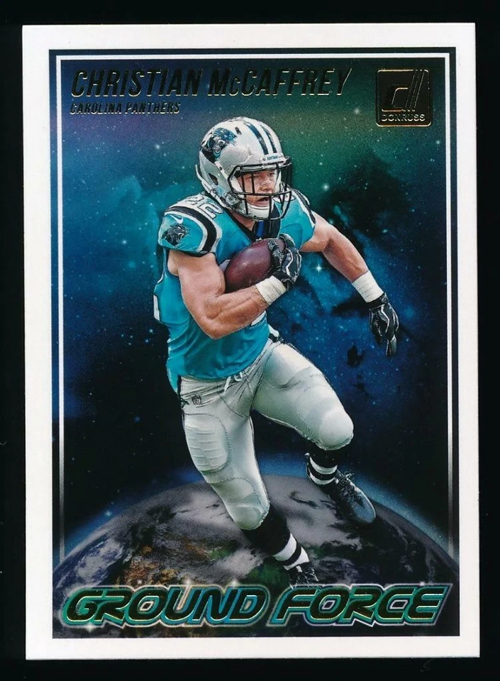 2018 Donruss CHRISTIAN McCAFFREY Ground Force *Panthers* - Image 1 of 1