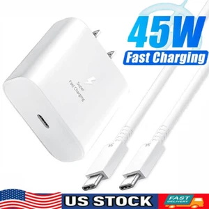 45W Typ USB C Superszybka ładowarka ścienna do Samsung / iPhone / Google / Motorola - Zdjęcie 1 z 17