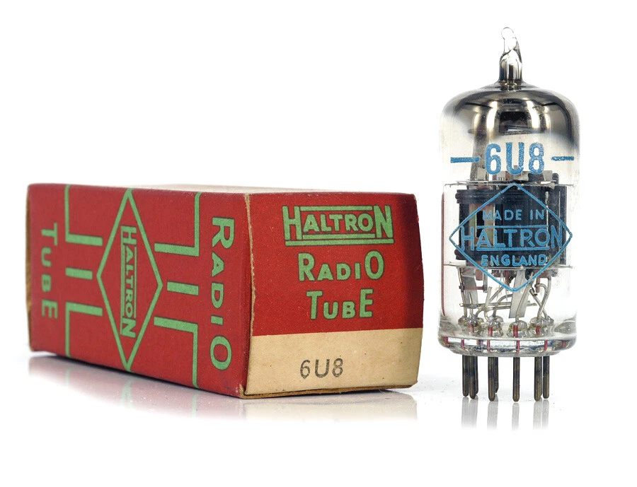 6U8/ECF82 HALTRON NOS БРИТАНСКАЯ трубка Röhre Valvola Lampe клапан клапана 진공관 真空管 电子管 - Изображение 1 из 1