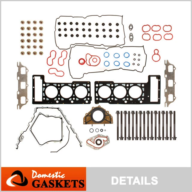 Fits 05-09 Dodge Charger Magnum Chrysler 300 Sebring 2.7 Full Gasket Set Bolts - Изображение 1 из 4