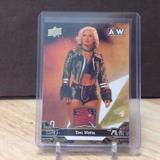 TONI STORM 4 COLOR GOLDEN MEMORABILIA RELIC SP - 2023 UPPER DECK AEW