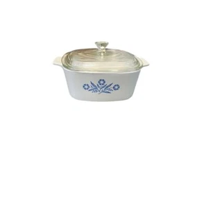 Corning Ware Vintage White Ceramic Casserole Dish Bakeware Oven-Safe - Picture 1 of 4