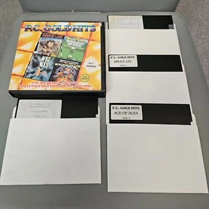 PC Gold Hits für PC - 5,25" Diskettenspiel - Retro PC Spiel - Bruce Lee Ace Of - Bild 1 von 11