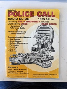 Police Call Radio Guide Vol 3 (1995) Radio Shack Fire Emergency Manual - Picture 1 of 4