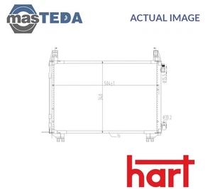 619 526 A/C AIR CON CONDENSER HART NEW OE REPLACEMENT - Picture 1 of 5