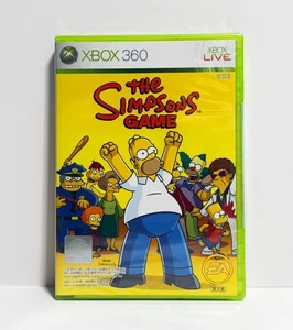 Asian English The Simpsons Game (Xbox 360) New Sealed Asia NTSC-J - Picture 1 of 4