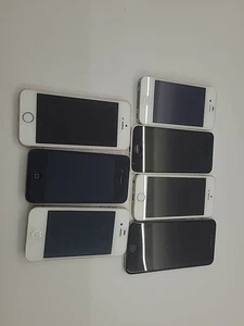 Broken Iphones For Parts As Is Lot Of 7 - Picture 1 of 11