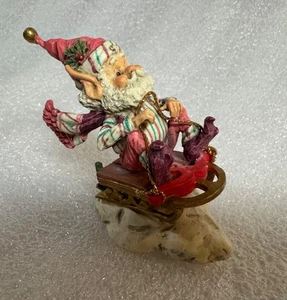 ENESCO Das Nordpoldorf "SAMMY" Elfe von Sandie Zimnicki #876569. RAR - Bild 1 von 7