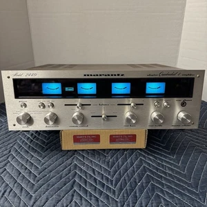 AMPLIFICADOR ADAPTADOR 4 CUADRADIAL MARANTZ 2440 - REPARADO - LIMPIADO - PROBADO - Imagen 1 de 11