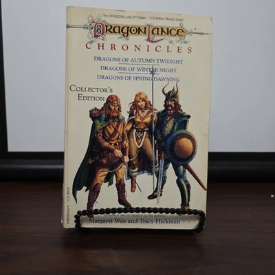 Dragonlance Chronicles Collector's Ed Omnibus 1-in-3 1988 Weis Hickman Fantasy - Image 1 of 2