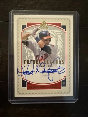 2009 SP Legendary Cuts- Future Legends Signatures Victor Martinez #FL-VM 39/125 - Image 1 of 2