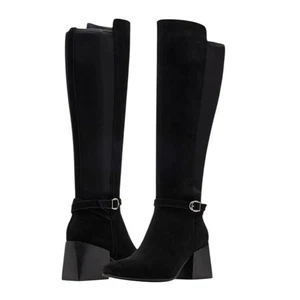 NWOT Blondo Waterproof Twyla Black Suede Boots – 8.5M - Picture 1 of 9