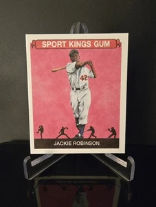 Jackie Robinson 🔥 SP 2022 Sportkings Mini Pink Variation Sport Kings Gum #114 - Bild 1 von 2