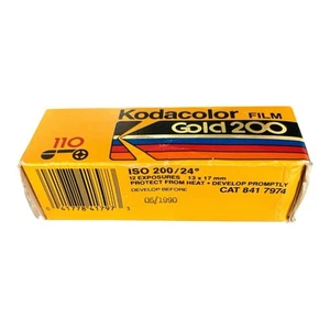 Kodak Kodacolor GOLD ISO 200/24 110 Color Print Film 24 exp EXPIRED 06 / 1990 - Picture 1 of 7