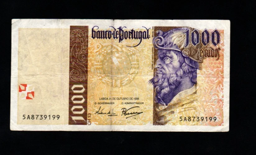 Portugal 1000 Escudos In Portuguese Paper Money for sale | eBay