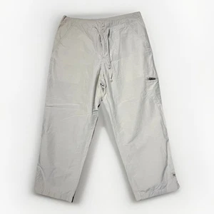 Columbia Utility Hiking Pants XL Unisex Capri Trail Outdoor Travel Cargo Beige - Picture 1 of 8