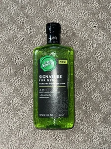 Irish Spring Signature For Men 3-IN-1 Körperhaar Gesichtswasser, 15oz | mit Minzextrakt - Bild 1 von 2