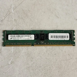 Micron 8GB 2RX8 PC3L-12800R-11-13-B1 Server Memory MT18KSF1G72PDZ-1G6E1HF - Picture 1 of 3