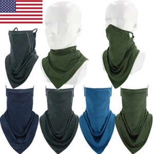 Balaclava Neck Gaiter Face Mask Bandana Scarf Fishing Sun Protection Headwear US - Foto 1 di 21