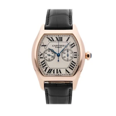 Cartier Tortue | Cronógrafo | Oro Rosa | Monopulsor | Cuerda Manual | Envíos EE. UU. Foto 1 de 4