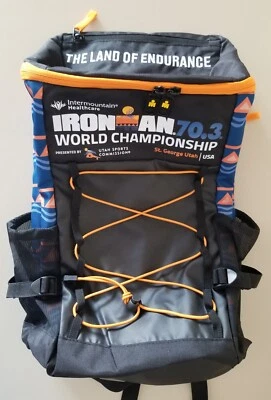 Mochila de triatlón Ironman 70.3 Campeonato Mundial St. George Utah, sin usar. Foto 1 de 4