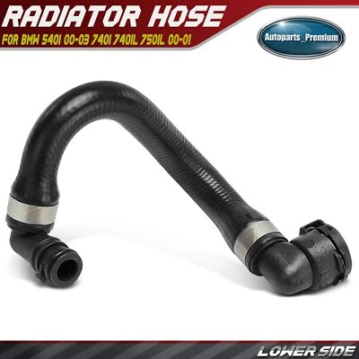 Mangueira inferior do radiador para BMW 540i 2000-2003 740i 740iL 750iL 2000-2001 4.4L 5.4L - Imagem 1 de 4