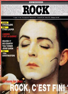 ROCK N° 82/1984 - John Hurt 1984 Film SOS Fantômes Ghostbusters Dernier Numéro - Foto 1 di 2