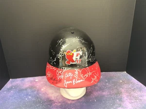 Fargo Moorhead FM Redhawks Batting Helmet team Signed Chris Coste Jeff Bittiger - Picture 1 of 15