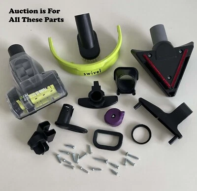 Bissell 2252 Vacuum Swivel Parts Cover Screws Pet Tools Brush Inlet Seal Holder - Image 1 of 4