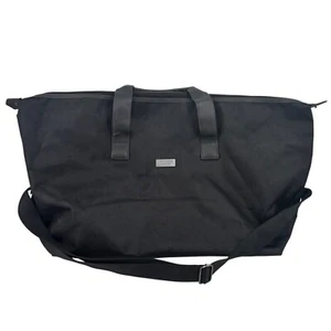 Jimmy Choo Parfums Weekender Large Tote Black Long Shoulder Strap Duffle Bag - Picture 1 of 12