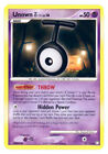Unown T - 67/123 - Uncommon - Reverse Holo HP, English Pokemon Mysterious Treasu