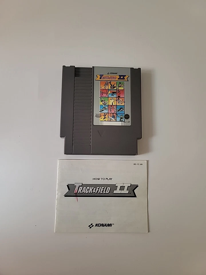 Track and Field 2 (Nintendo Entertainment System, 1987) With Manual !! - Image 1 of 4