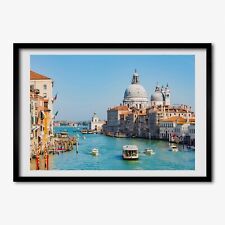 Tulup Picture MDF Framed Wall Decor 70x50cm Image Room Venice Italy