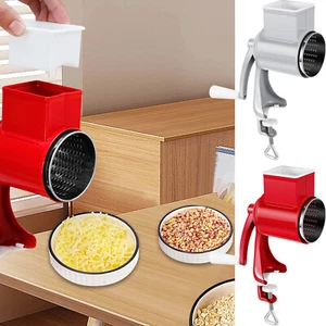 Hand Crank Grain Mill with Table Clamp Rustproof Manual Food Grinder with AlRfF - Picture 1 of 18